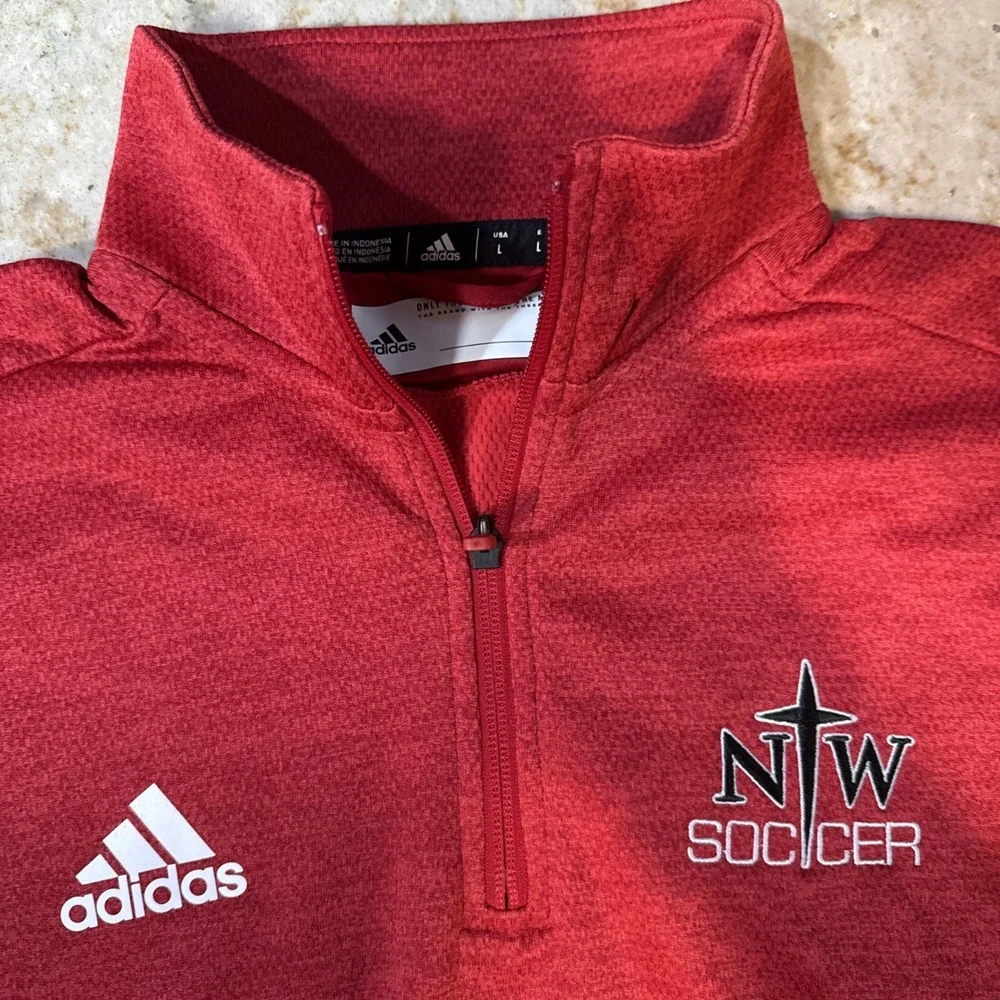 Adidas‎ Northwestern Soccer Mens Size Large. Orange City Iowa.
